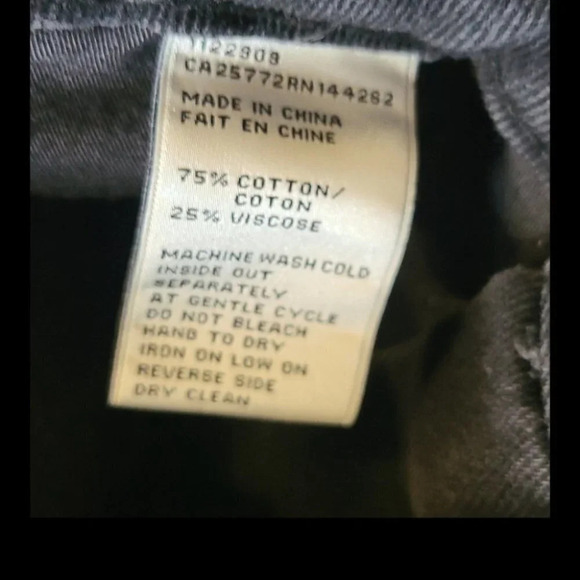 Dex, Distressed Cutoffs with Peekaboo Rose Embroidered  Pockets - Picture 8 of 8